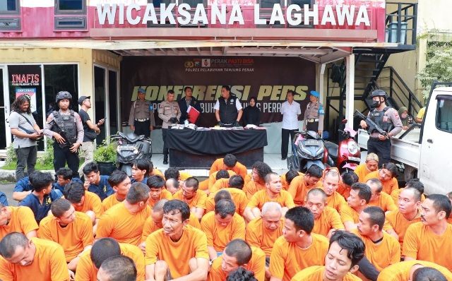 Operasi Pekat Semeru 2024, Polres Tanjung Perak Ungkap 55 Kasus dan Tetapkan 60 Orang Sebagai&nbsp;Tersangka