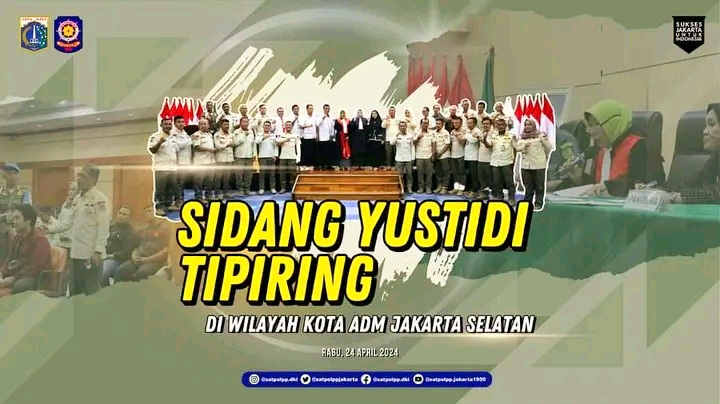 Sidang Yustisi Tipiring Satpol PP DKI&nbsp;Jakarta