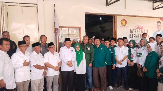 Maju Calon Bupati Grobogan, Bambang Pujiyanto Daftar ke Gerindra