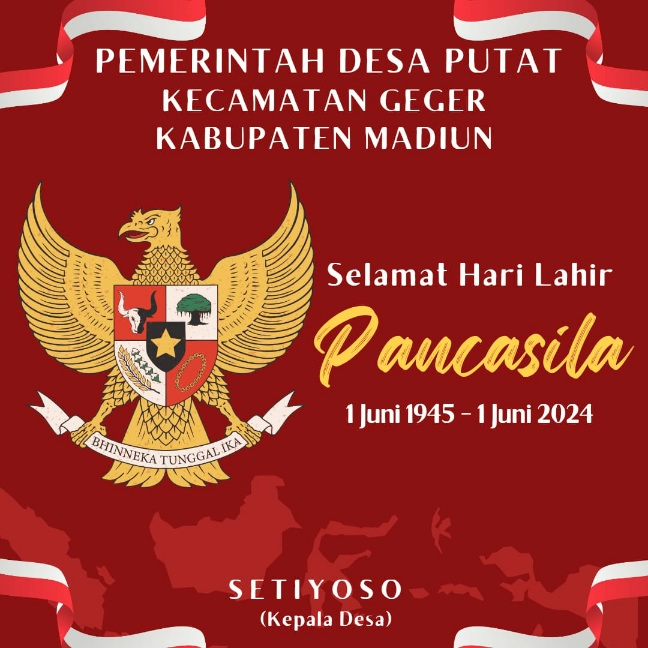 Iklan Selamat Hari Lahir Pancasila Pemdes&nbsp;Putat