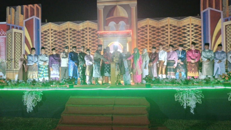 Camat Rupat Utara Aulia Fikri Hadiri Pembukaan MTQ ke XX Desa Teluk&nbsp;Rhu