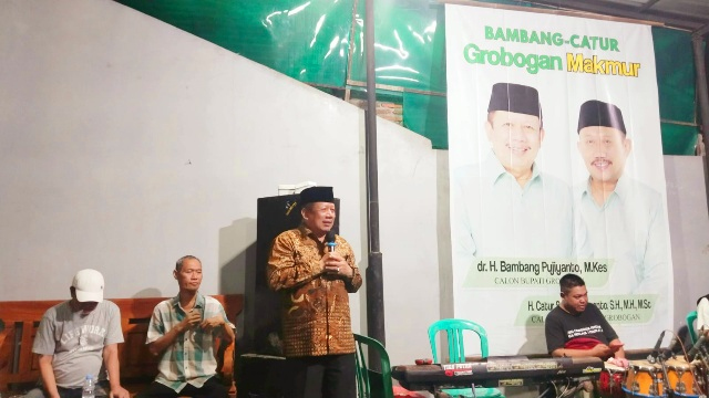 Ratusan Relawan Deklarasi Dukung Bambang-Catur Maju Pilkada&nbsp;2024
