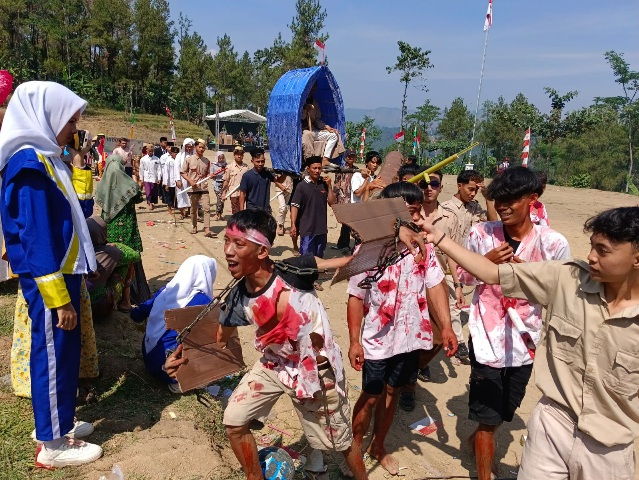 Peringati HUT RI ke -79 Desa Luragung Kandangserang Gelar Upacara dan Pembagian Hadiah&nbsp;Lomba