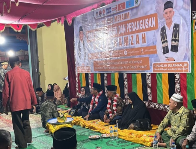 Antusias Warga Desa Gunung Lagan dan Perangusan Kecamatan Gunung Meriah Menunggu Kedatangan&nbsp;SAHABAT