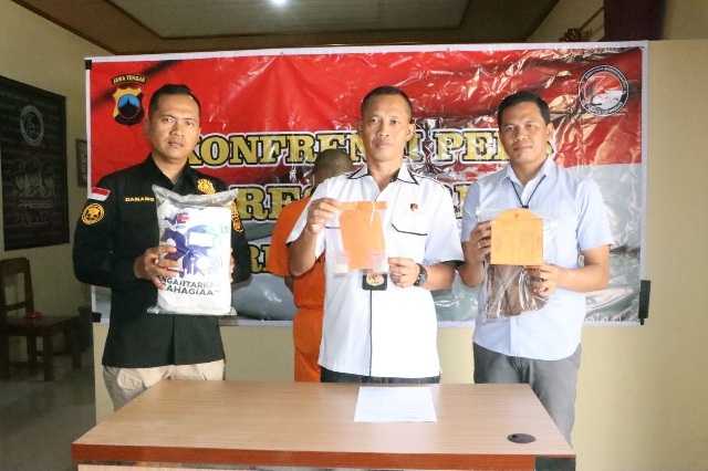 Bawa Narkotika Jenis Sabu Seberat 8,84 Gram, Seorang Pria di Grobogan Ditangkap&nbsp;Polisi