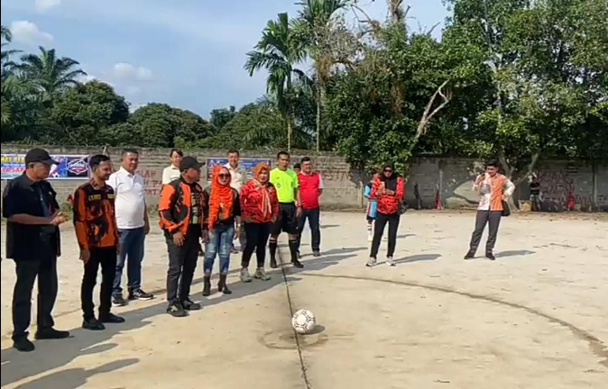 Ketua MPC PP Hadiri Laga Pembuka Turnamen Bola Kaki Mini Soccer Piala Ketua Sapma&nbsp;Labuhanbatu